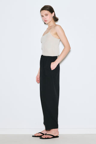 Rustic Relaxed Trousers Black