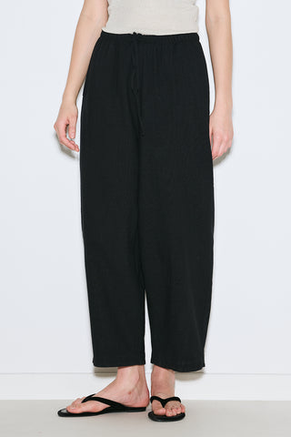 Rustic Relaxed Trousers Black