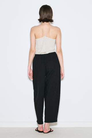 Rustic Relaxed Trousers Black