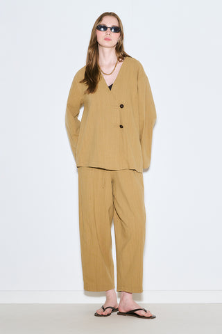 Rustic Relaxed Trousers Saffron