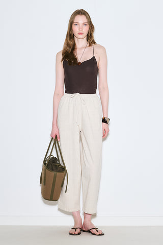 Rustic Relaxed Trousers Natural