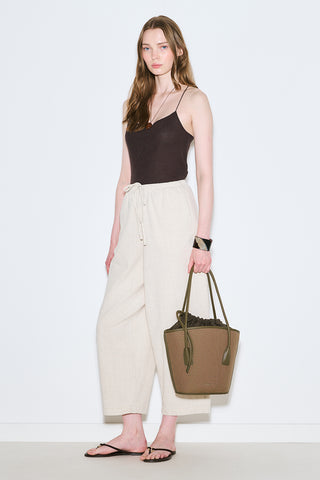 Rustic Relaxed Trousers Natural