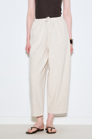 Rustic Relaxed Trousers Natural
