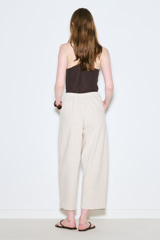 Rustic Relaxed Trousers Natural