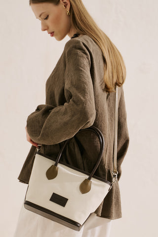 Nomad Medium Canvas Bag Brown