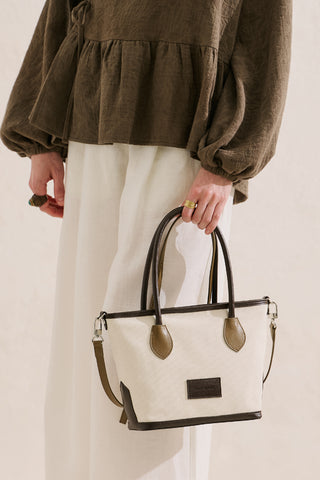 Nomad Medium Canvas Bag Brown