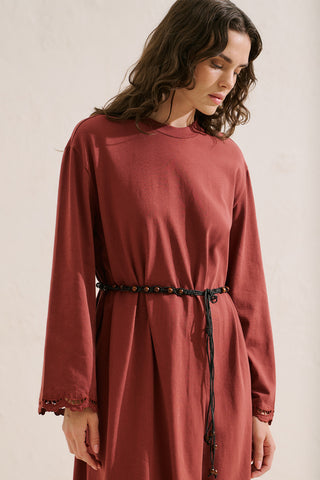 Embroidered Relaxed Dress Tile