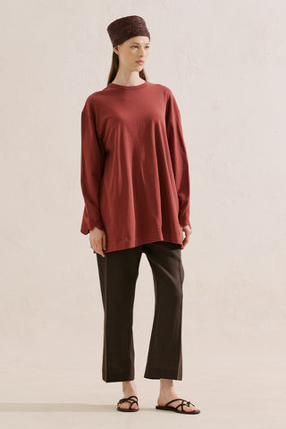 Embroidered Wide Sleeve Blouse Tile