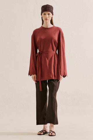 Embroidered Wide Sleeve Blouse Tile