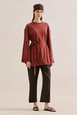 Embroidered Wide Sleeve Blouse Tile