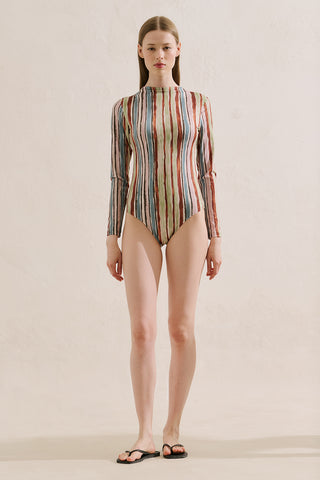Patterned Surf Swimsuit Mira