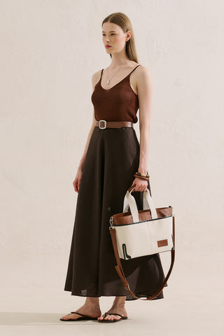 Nomad Pocket Canvas Tote Bag Black