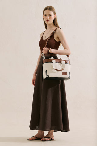 Nomad Pocket Canvas Tote Bag Black