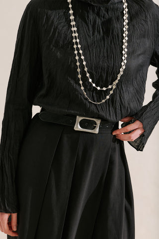 Vintage Buckle Belt Black