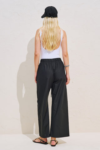 Limited Edition Embroidered Trousers Black