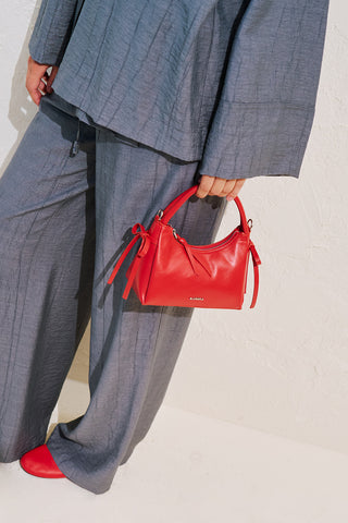 Camila Mini Bow Bag Red