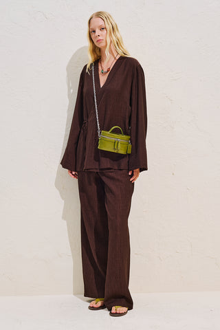 Mita Mini Zip Bag Dark Green