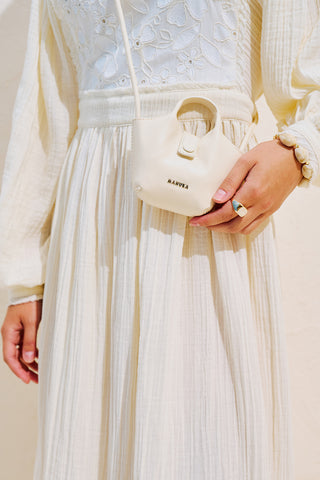 Bonny Mini Crossbody Bag Beige