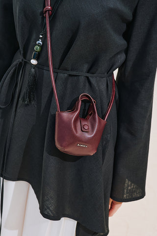 Bonny Mini Crossbody Bag Burgundy