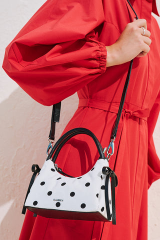 Camila Mini Bow Bag Polka Dot