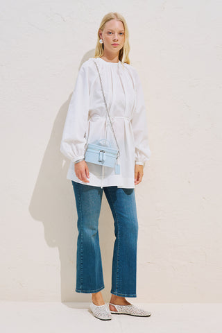 Mita Mini Zip Bag Blue
