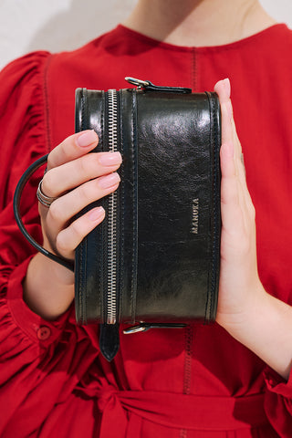 Mita Mini Zip Bag Black