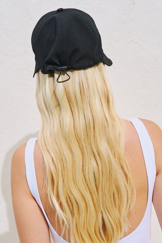 Bunnie Adjustable Hat Black