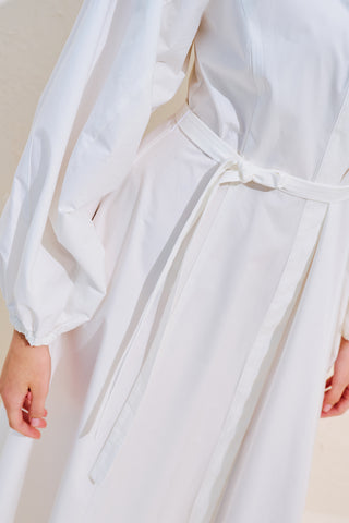 Edith Shirt Dress Ecru