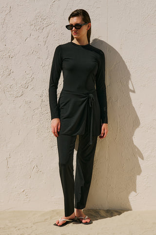 Maxi Swim Jumpsuit Black