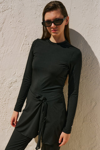 Maxi Swim Jumpsuit Black