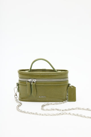 Mita Mini Zip Bag Dark Green