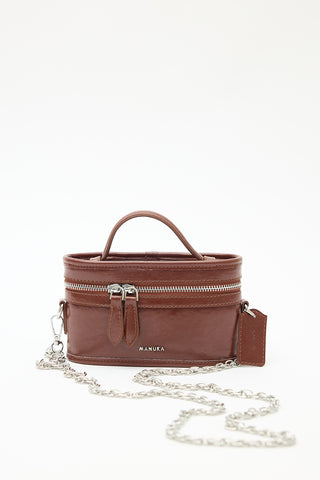 Mita Mini Zip Bag Brown