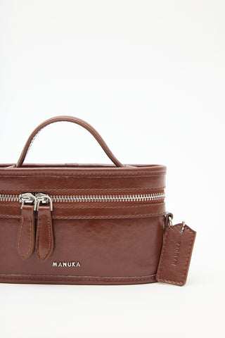 Mita Mini Zip Bag Brown