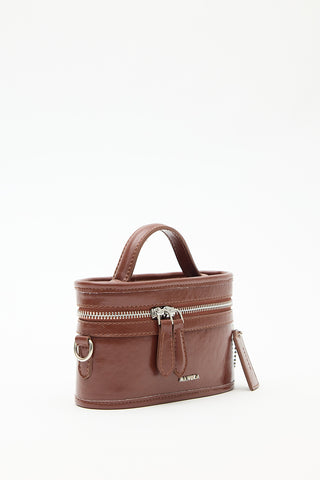 Mita Mini Zip Bag Brown