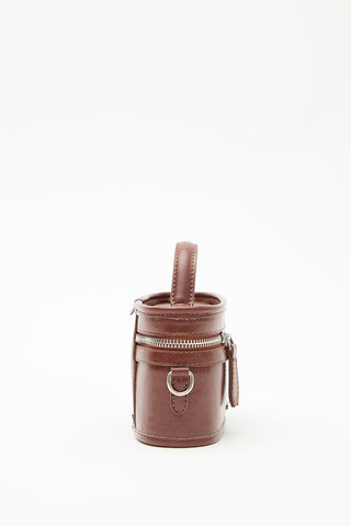 Mita Mini Zip Bag Brown