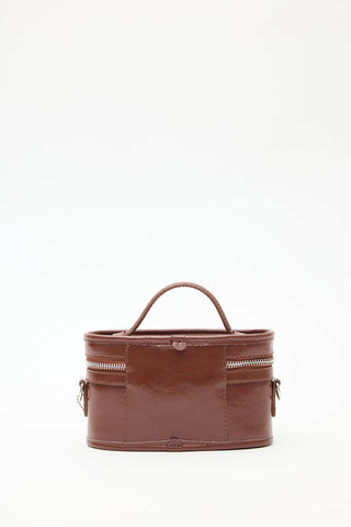 Mita Mini Zip Bag Brown