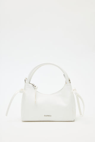 Camila Mini Bow Bag White