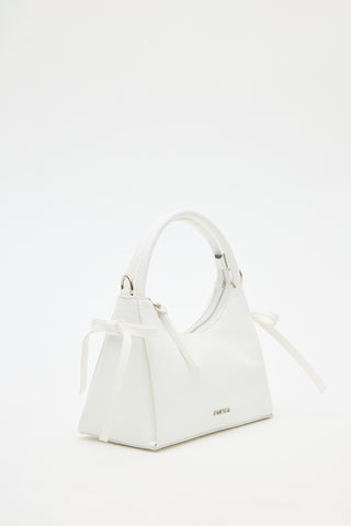 Camila Mini Bow Bag White