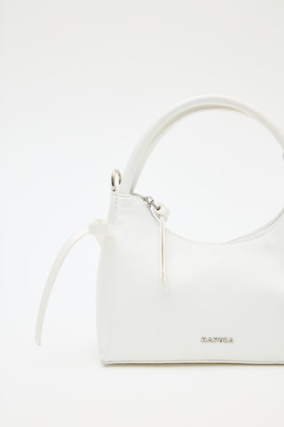 Camila Mini Bow Bag White