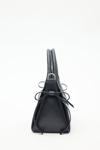 Camila Mini Bow Bag Black