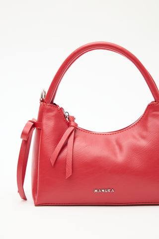 Camila Mini Bow Bag Red