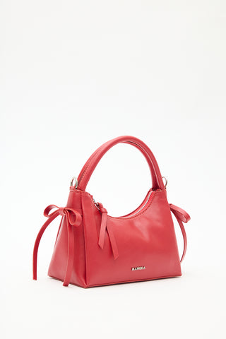 Camila Mini Bow Bag Red