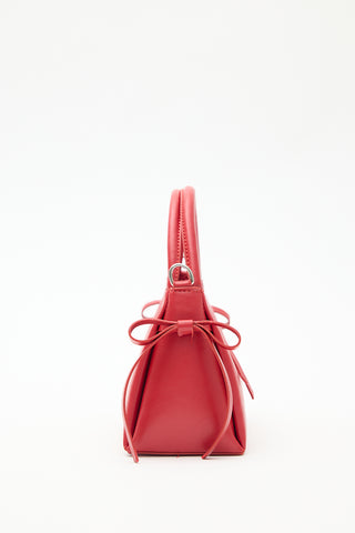 Camila Mini Bow Bag Red