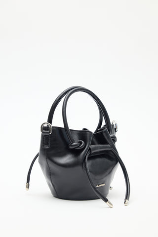 Amoree Knot Handle Bag Black