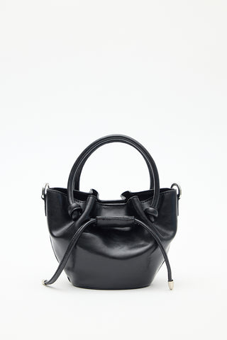 Amoree Knot Handle Bag Black