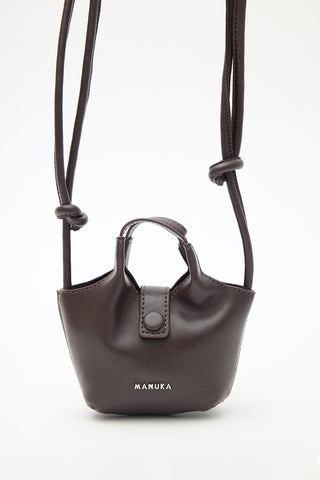 Bonny Mini Crossbody Bag Dark Brown