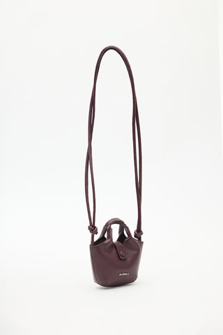 Bonny Mini Crossbody Bag Burgundy