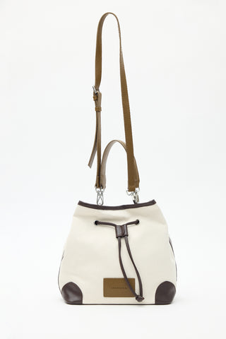 Nomad Canvas Bucket Bag Brown
