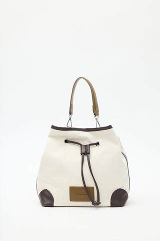 Nomad Canvas Bucket Bag Brown