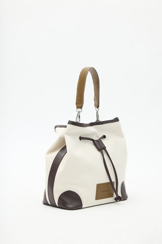 Nomad Canvas Bucket Bag Brown